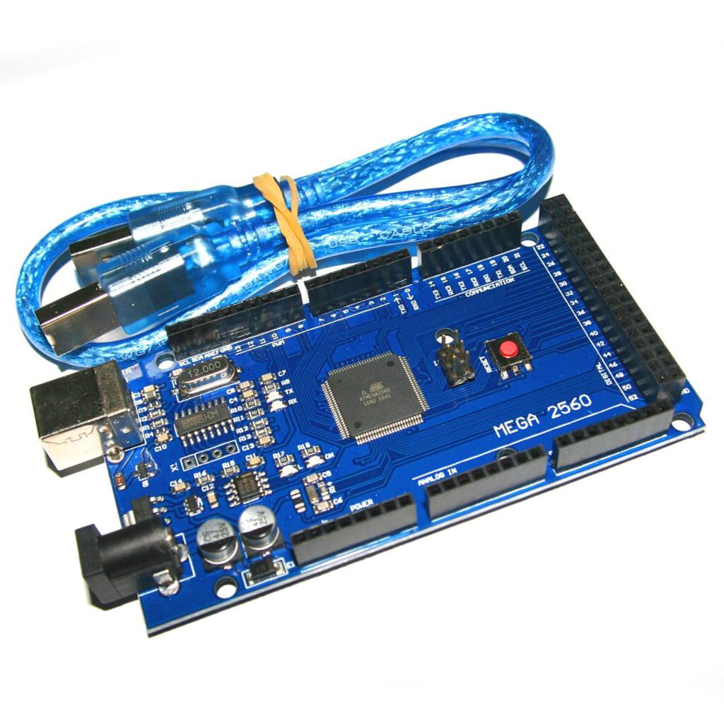 show original title Details about   Mega 2560 r3 ATMEGA 2560 ch340 USB Cable with Arduino IDE Compatible SMD Board 